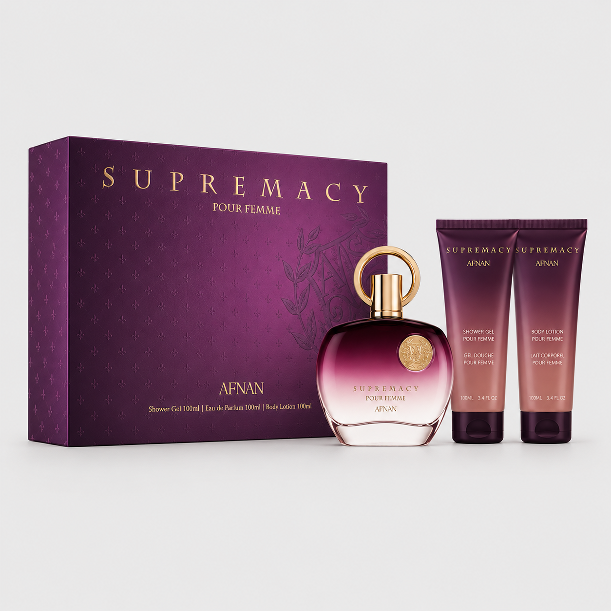 Set Supremacy Purple Women (3PC)