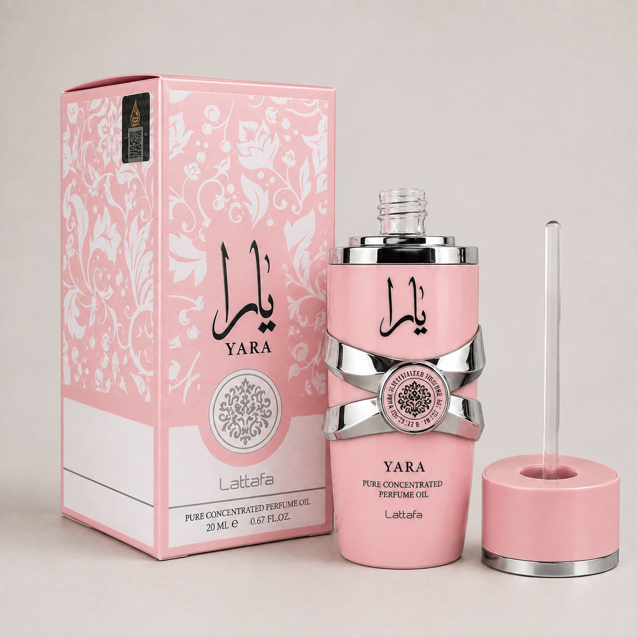 Yara Pink Pure Concentrated Perfum Oil 0.6 oz