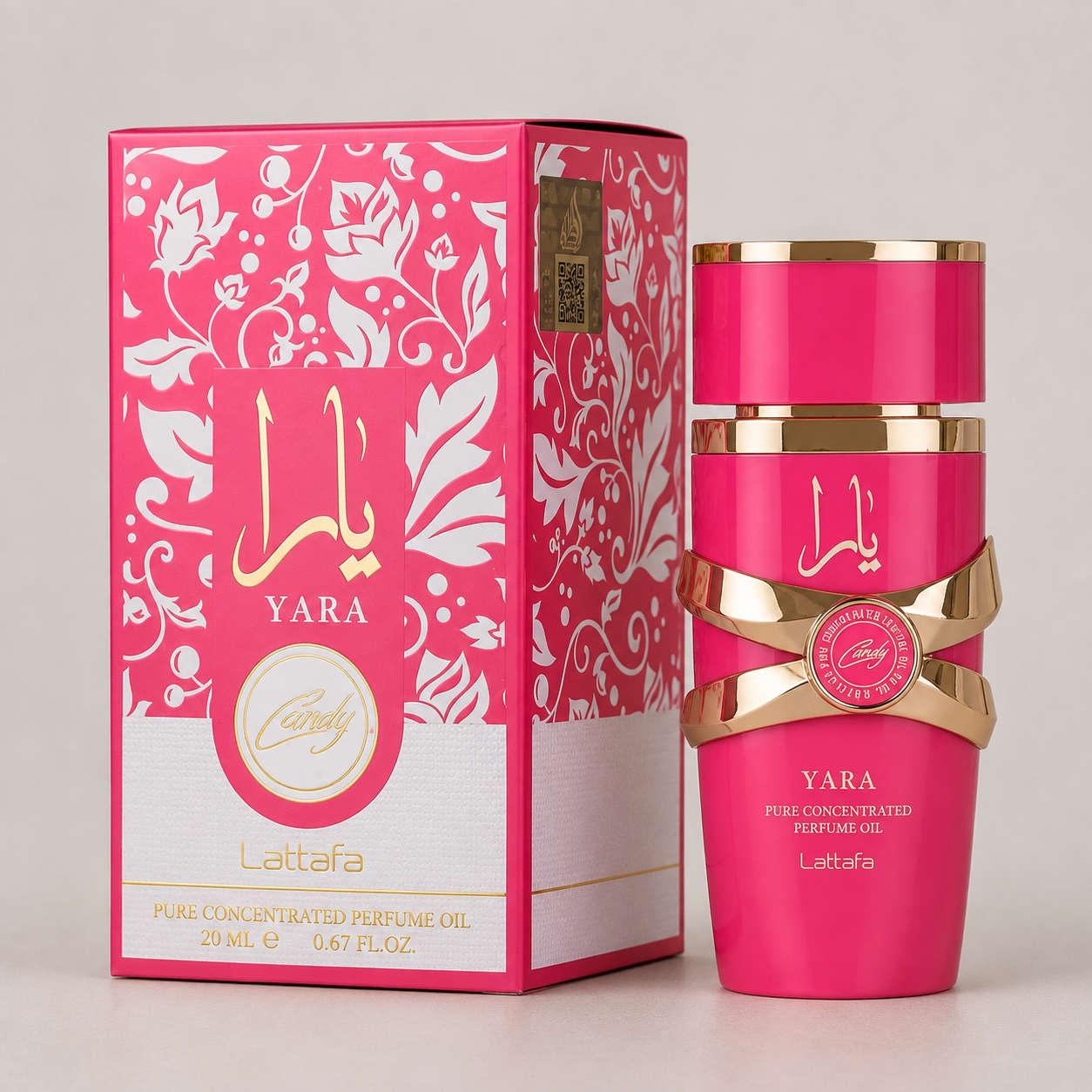 Yara Candy Pure Concentrated Perfume Oil 0.6 oz